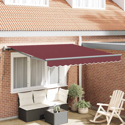 Toldo Retráctil Automático Burdeos 300x250 Cm_1