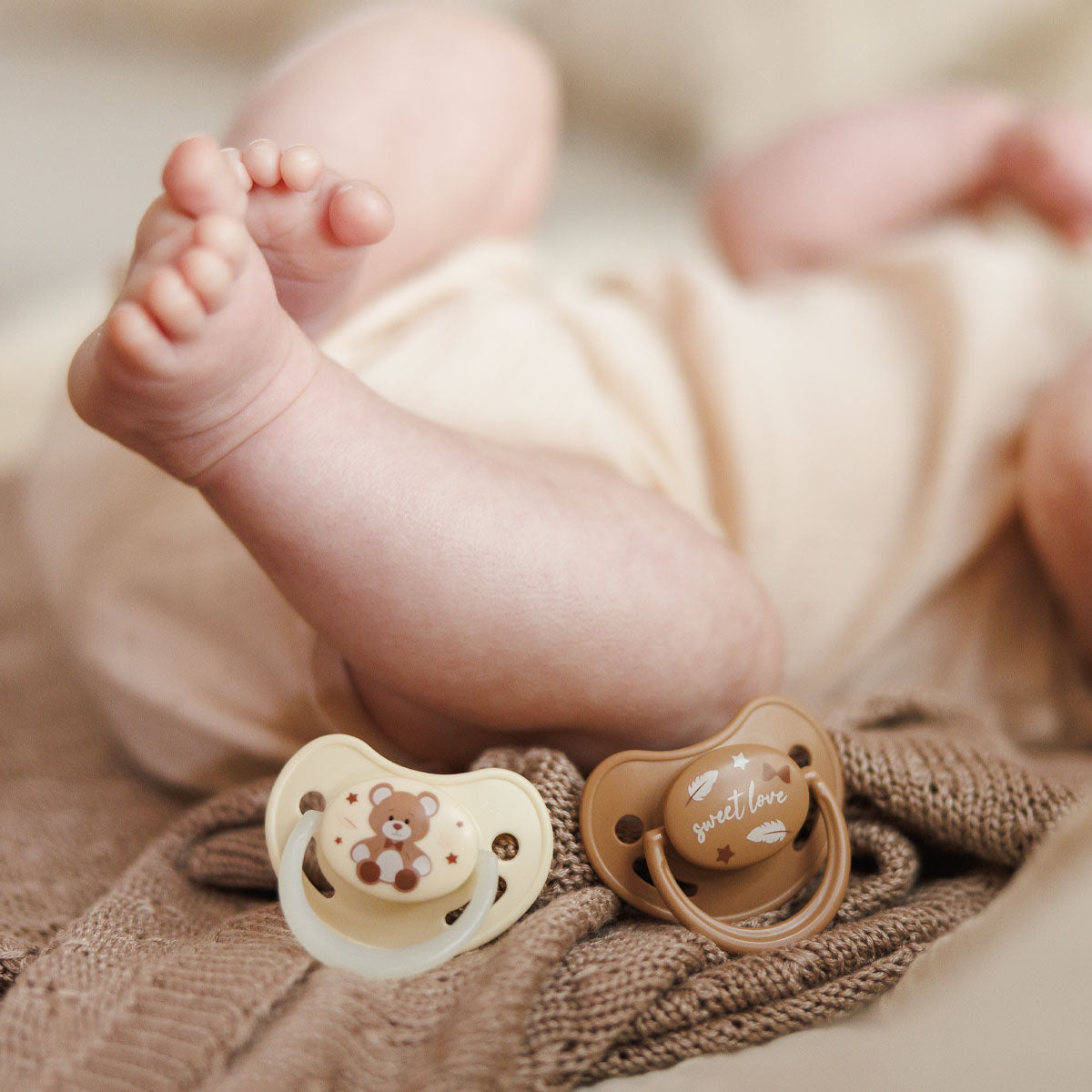 Babyono Chupetes Tetina Anatómica De Silicona 0-6 Meses_2