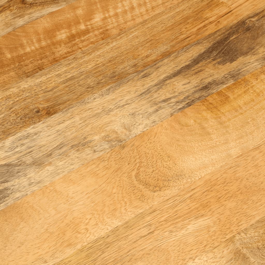 Mesa De Centro De Madera Maciza Mango 100x55x35 Cm_4