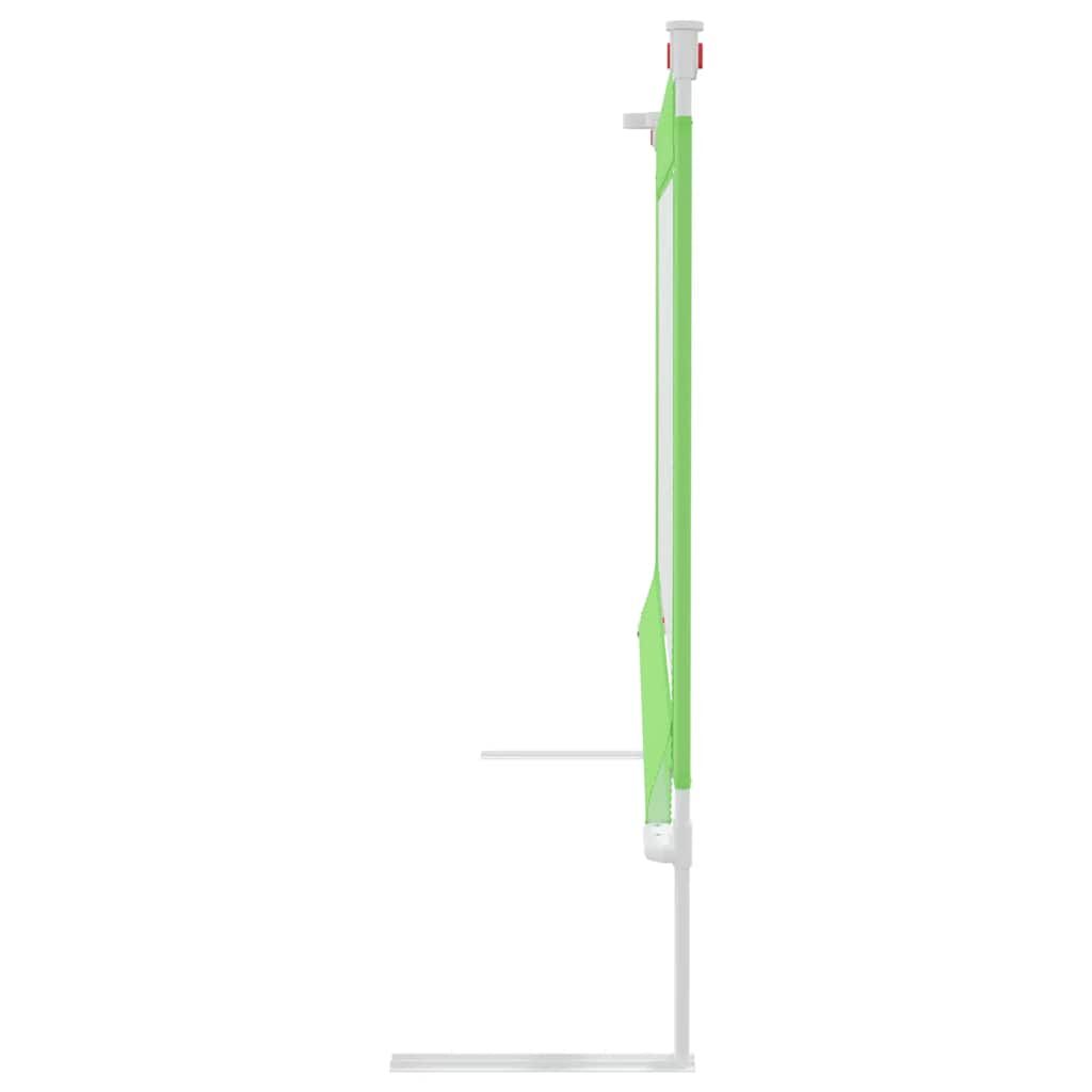 Vidaxl Barandilla De Seguridad Cama De Niño Verde Tela 180x25 Cm_3