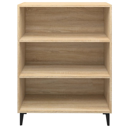Aparador De Madera Contrachapada Roble Sonoma 69,5x32,5x90 Cm / Vetonek_4