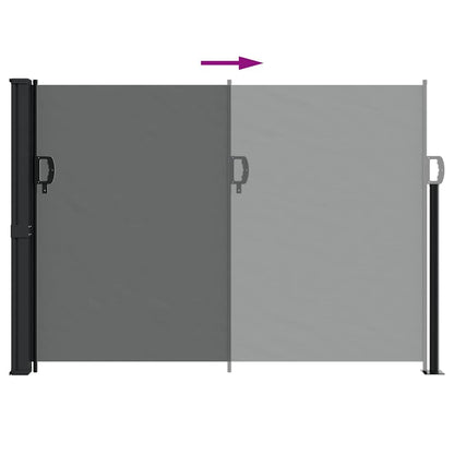 Vidaxl Toldo Lateral Retráctil Antracita 140x600 Cm_4