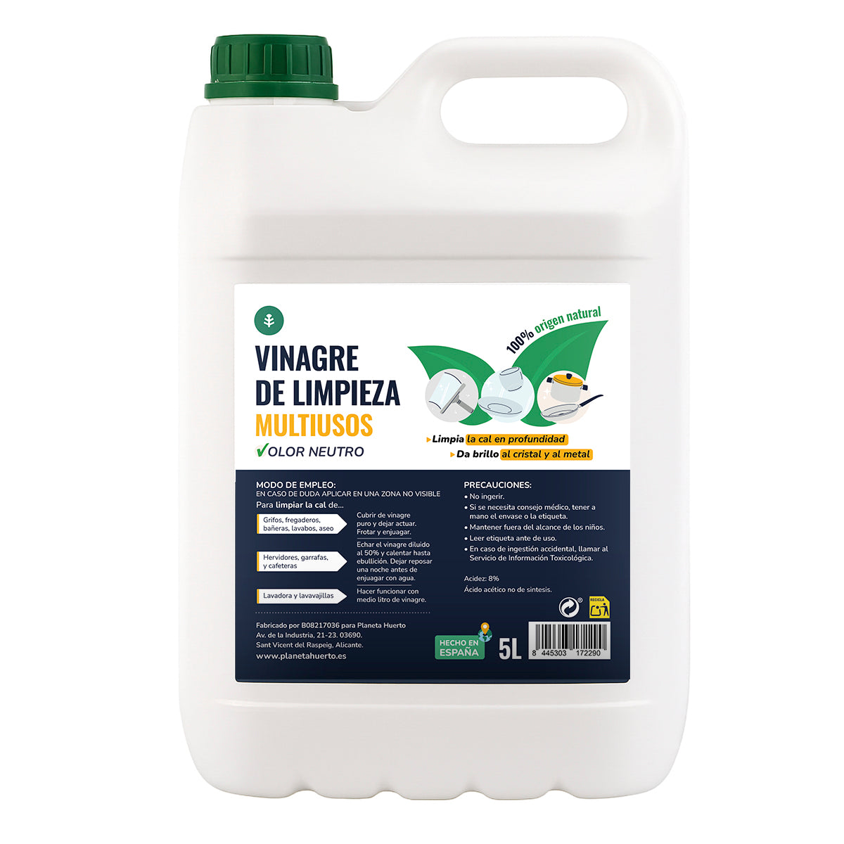 Pack limpieza Eco Zero Waste XL Planeta Huerto