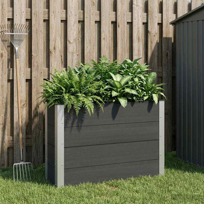 Arriate Elevado Negro 100 X 30 X 72 Cm_1
