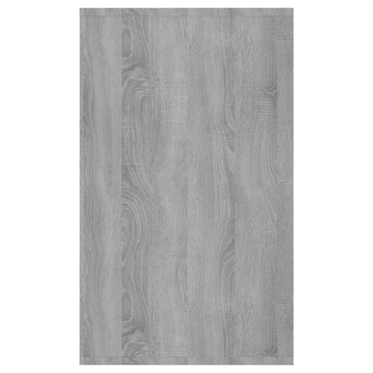 Aparador Con 3 Cajones Gris Sonoma 120x41x75 Cm / Vetonek_0