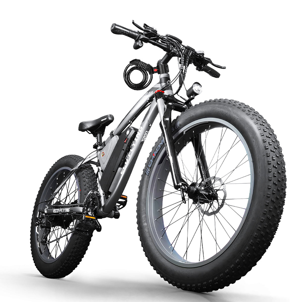 Fat Ebike Rich Bit Top-020 1000w-48v-13ah (624wh) - Rueda 26 Color Plateado_2