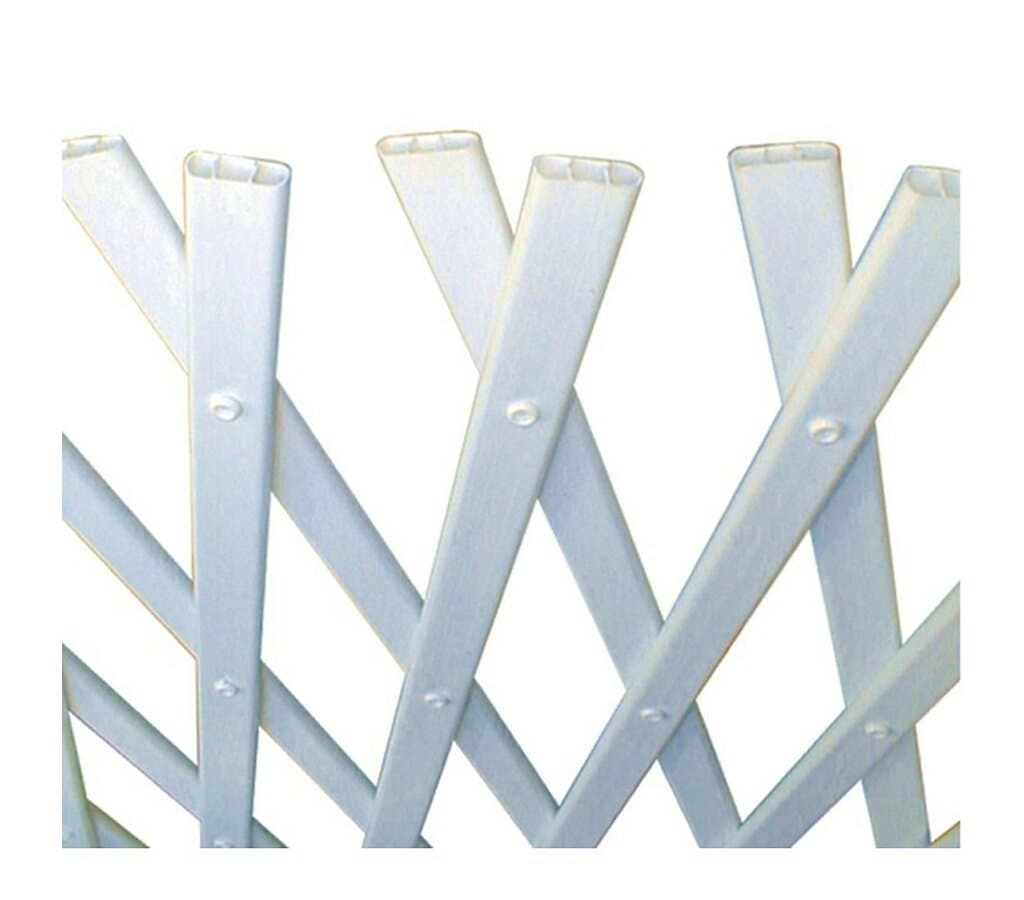 Celosía Plástico Extensible Blanco 0.5x1.5m_1