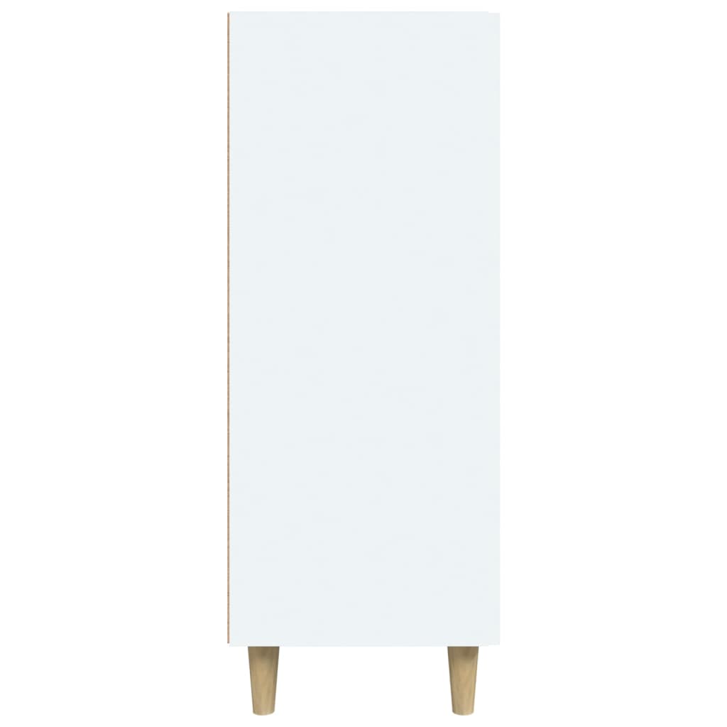 Aparador De Madera De Ingeniería Blanco 69,5x34x90 Cm / Vetonek_0