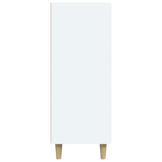 Aparador De Madera De Ingeniería Blanco 69,5x34x90 Cm / Vetonek_0