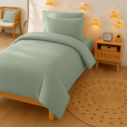 Funda Nórdica De Algodón Bio Verde