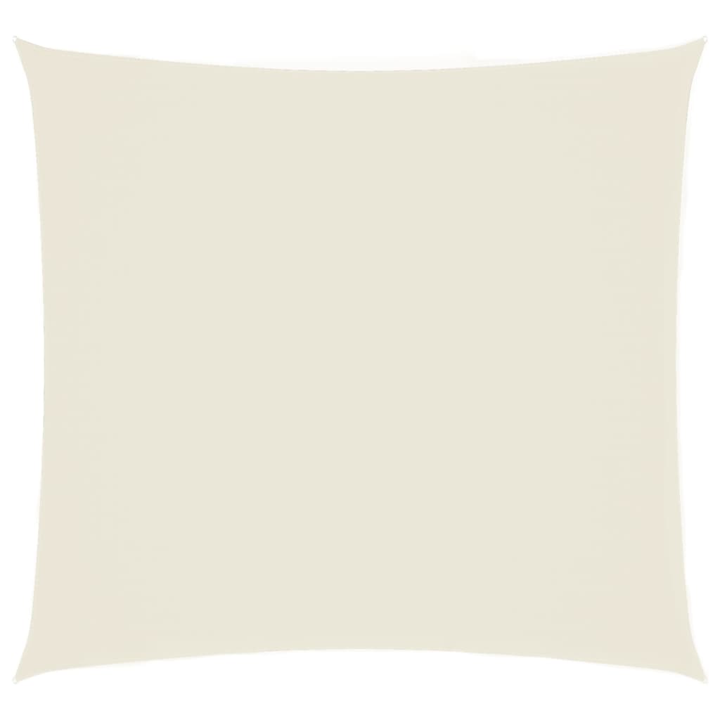 Toldo De Vela Cuadrado Tela Oxford Color Crema 3x3 M_0