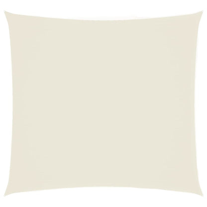 Toldo De Vela Cuadrado Tela Oxford Color Crema 3x3 M_0