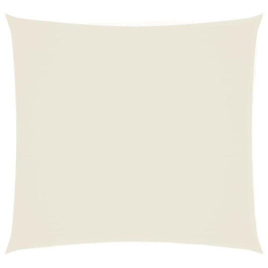 Toldo De Vela Cuadrado Tela Oxford Color Crema 3x3 M_0