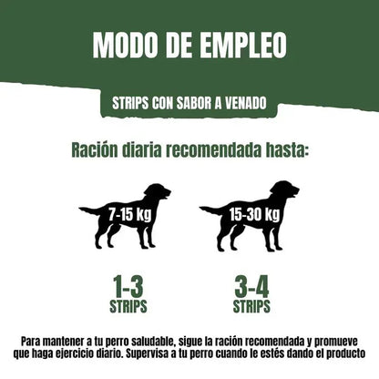 AdVenturos Strips Venado salvaje 90 g