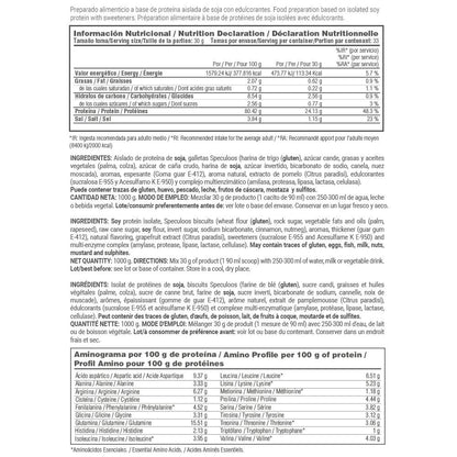 Soy Isolate90 (proteína Aislada De Soja) - 1kg - Galletas Speculoos - Proteina Soja - Masmusculo_4