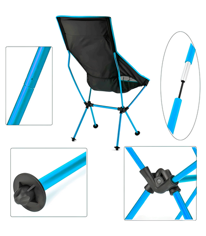 Silla Ultraligera Respaldo Alto Desmontable Aluminio_3