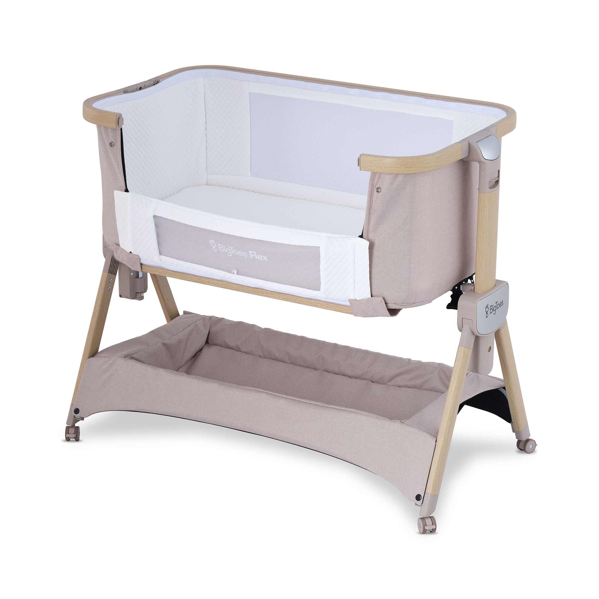 Minicuna De Colecho Plegable Bigtoes Flex Forest_1
