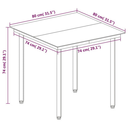 Vidaxl Set Comedor De Jardín 3 Pzas Y Cojines Ratán Sintético Y Vidrio_2