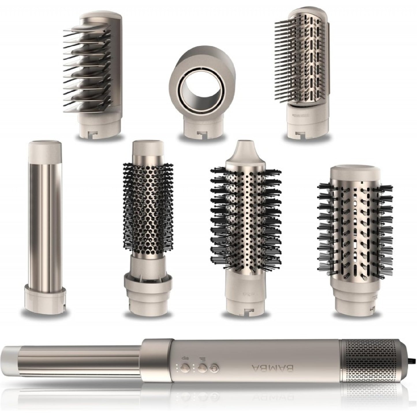 Cecotec Cepillo De Aire Bamba Ceramiccare Airglam Champagne Cecotec_0