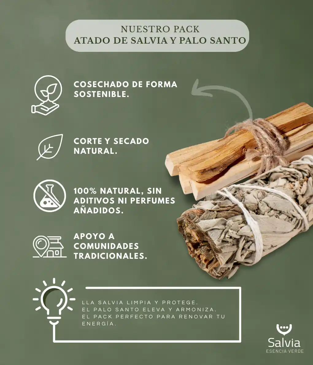 Atado De Salvia Blanca Ecológica | Frisafran 10 Ud_4