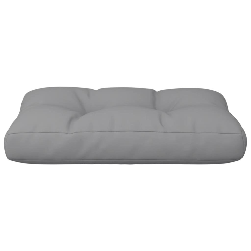 Vidaxl Cojín Para Sofá De Palets Tela Gris 60x40x12 Cm_4