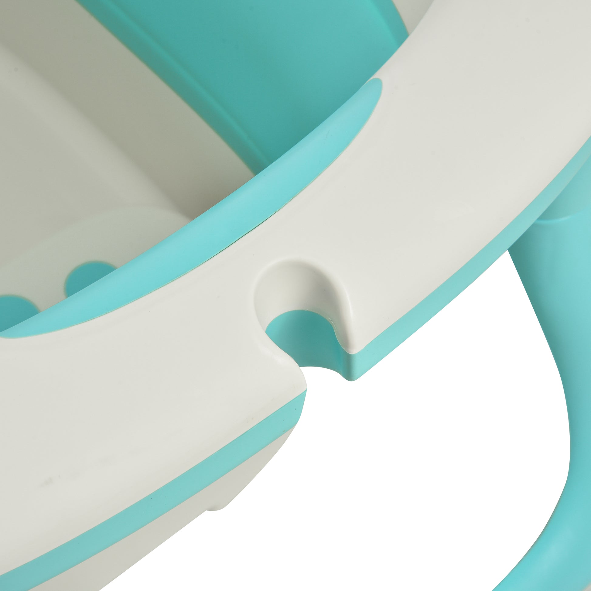Homcom Bañera Para Bebé De 0-3 Años Plegable Y Portátil Con Accesorios_4