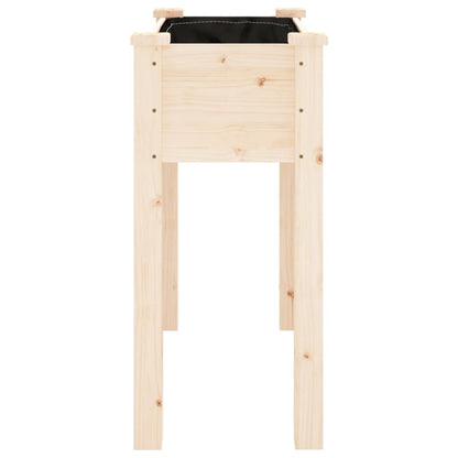 Jardinera Con Forro Interior Madera Maciza De Abeto 71x37x76 Cm_4