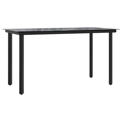Set Comedor De Jardín 7 Pzas Con Cojines Ratán Sintético Beige / Vetonek_5