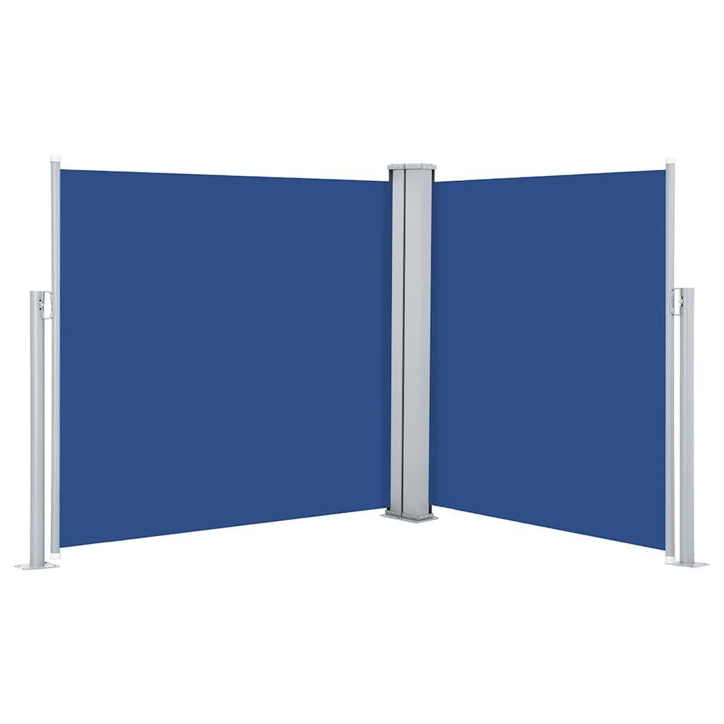 Vidaxl Toldo Lateral Retráctil Azul 100x600 Cm_0