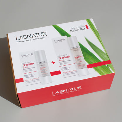 Pack Anti-Aging Tensor Effect Labnatur | Sérum Facial y Crema Facial | Polipéptidos y Ácido Hialurónico | Vegano_1