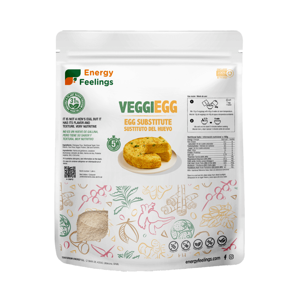 VEGGIEGG: Doypack Energy Feelings 360 g