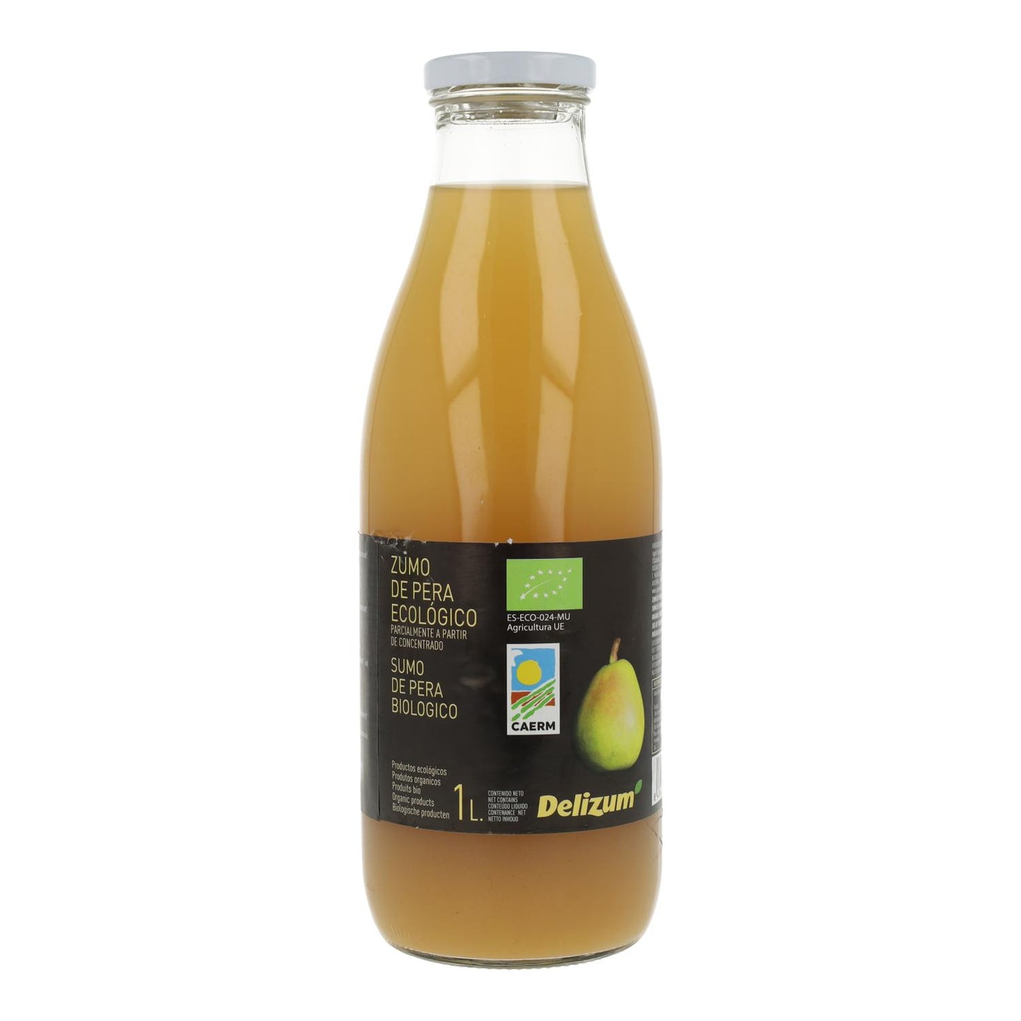 Zumo de Pera ecológico Delizum 1 Litro
