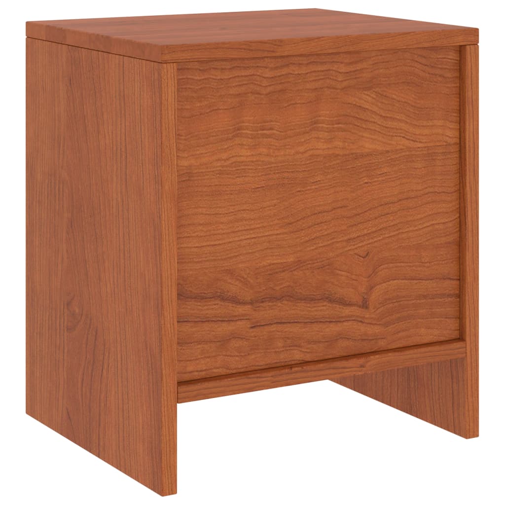 Mesitas De Noche 2 Uds Madera De Pino Marrón Miel 35x30x40 Cm_3