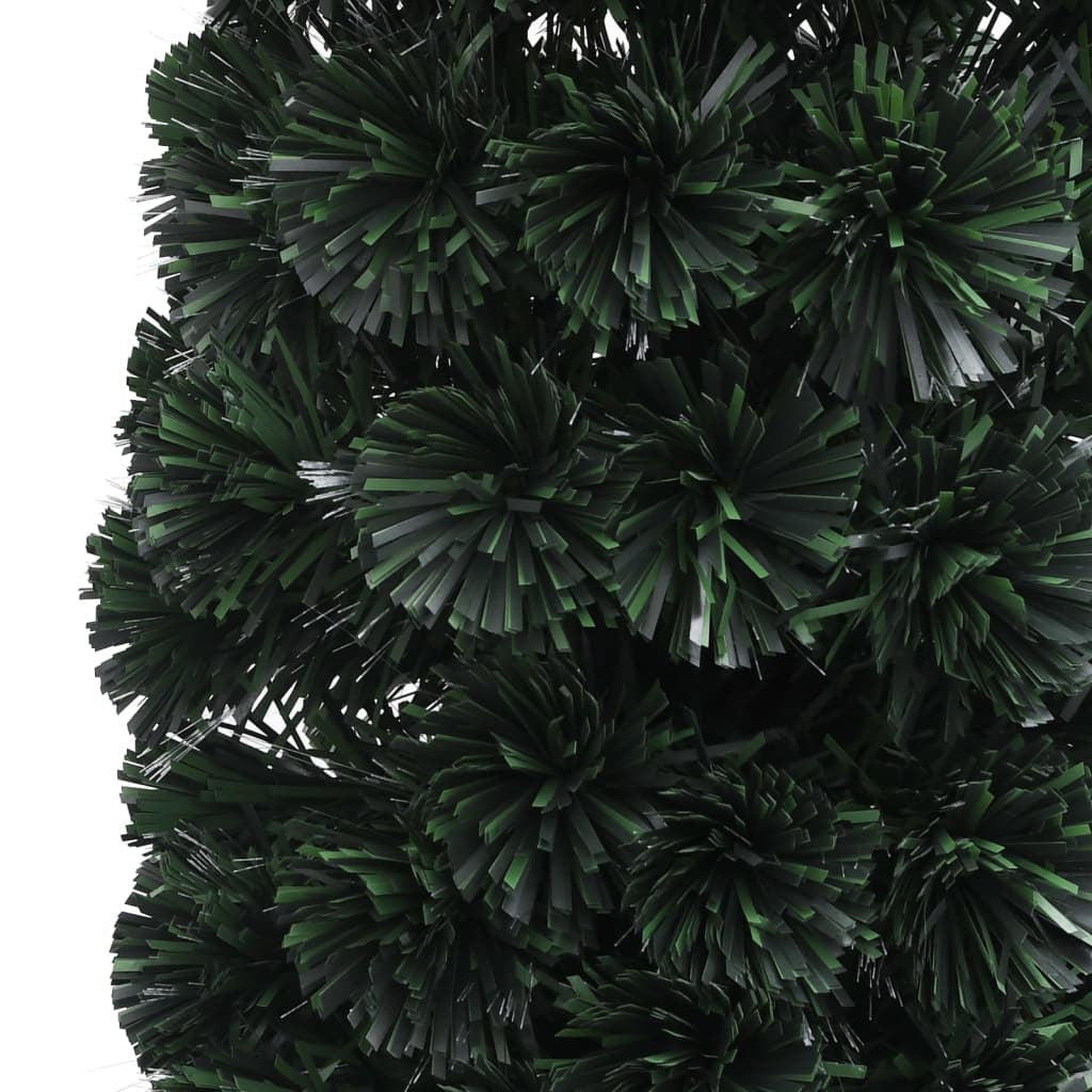 Vidaxl Árbol Navidad Artificial Estrecho Soporte Fibra Óptica 150 Cm_4