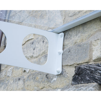 Marquesina para puerta Bordeaux 670x140 cm