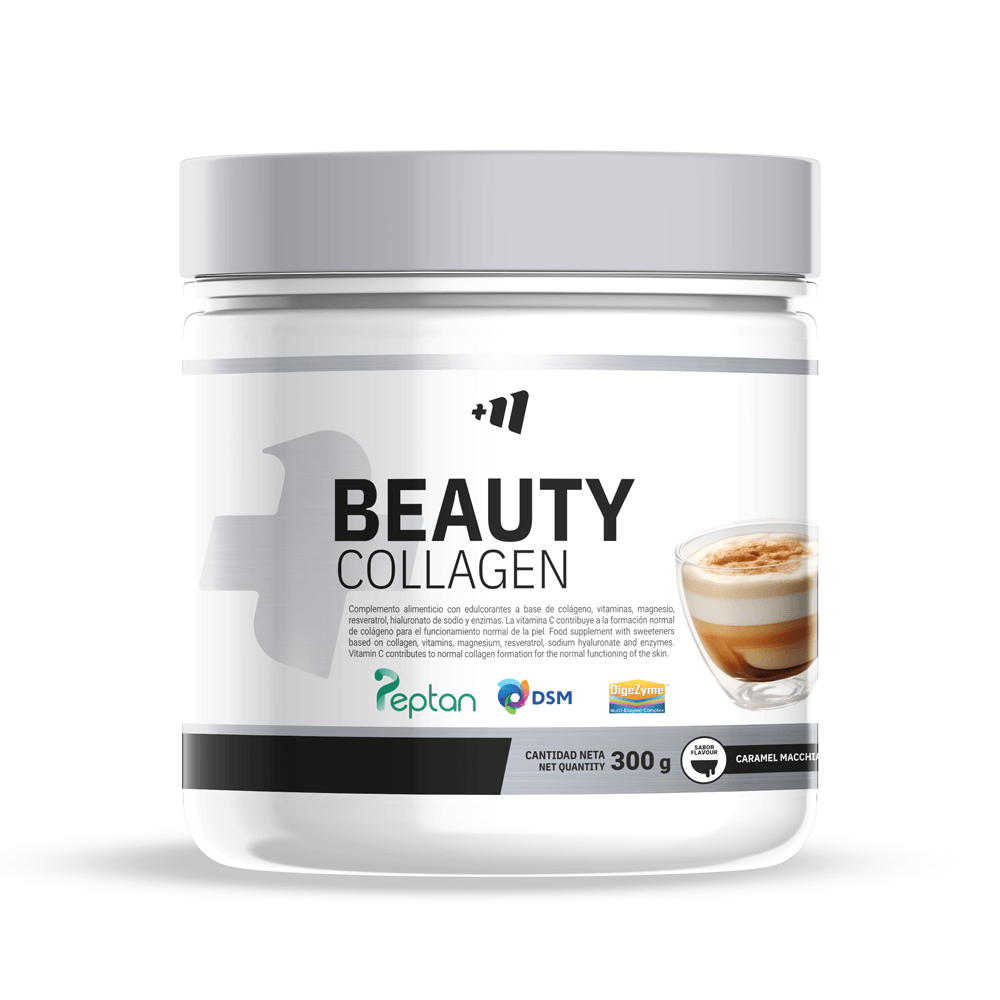 Beauty Collagen (colágeno Marino Hidrolizado Peptan®) - 300g - Caramel Macchiato - Mejora La Salud De La - Masmusculo Su_0