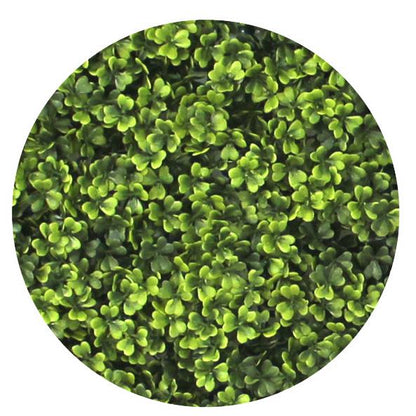 Jardín vertical sintético Trébol Sinder 1x1 m