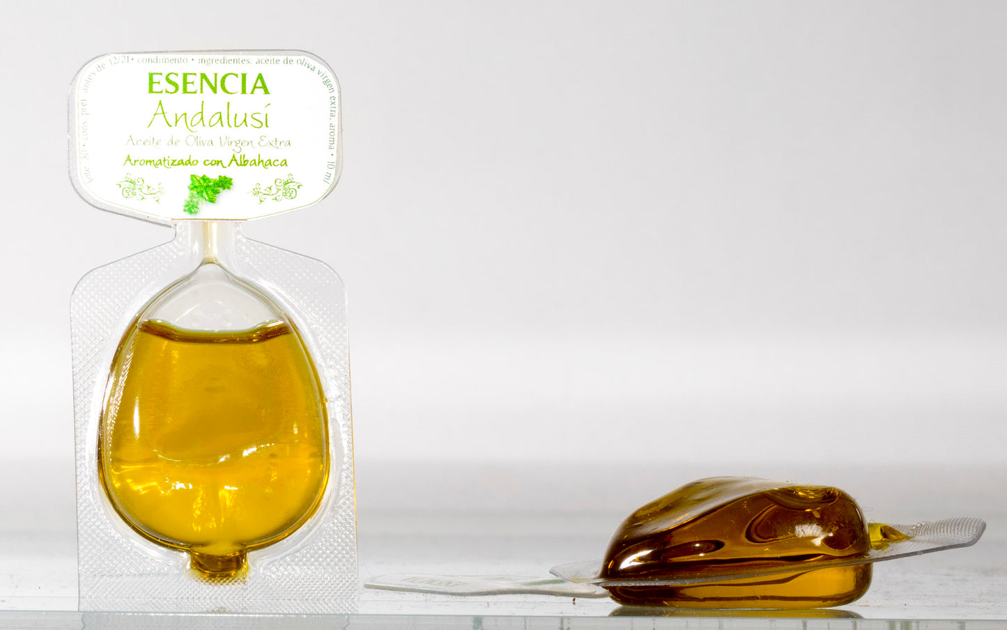 Aceite Oliva Virgen Extra, Albahaca - Monodosis 10 Ml - 360 Und_0