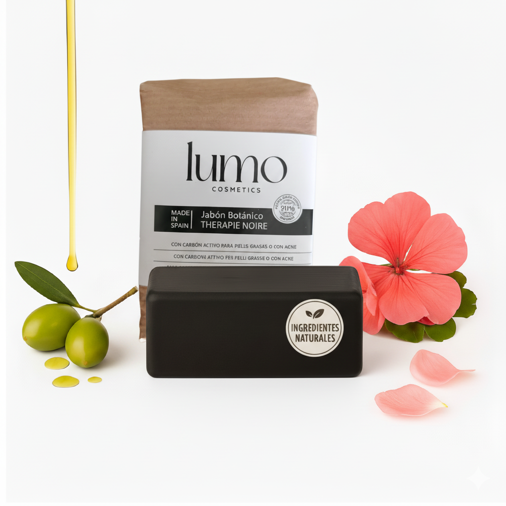 Jabón de Carbón Activo 100 g | Limpieza Profunda para Piel Grasa y Mixta_0