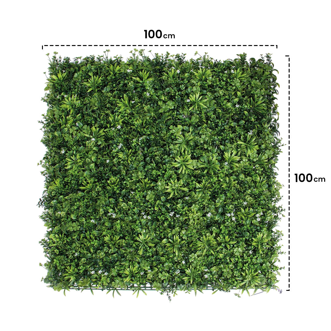 Rollo Jardín Vertical Jazmín: Decoración Natural Para Tu Espacio 1x1 M / Multicolor_1