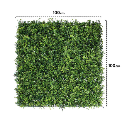 Rollo Jardín Vertical Jazmín: Decoración Natural Para Tu Espacio 1x1 M / Multicolor_1