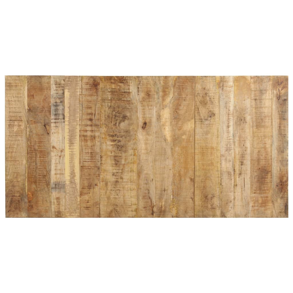 Mesa De Comedor Madera De Mango Rugosa 180x90x76 Cm_1
