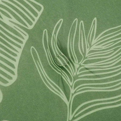 Vidaxl Cojín Banco De Jardín Tela Oxford Estampado Hojas 150x50x4 Cm_4