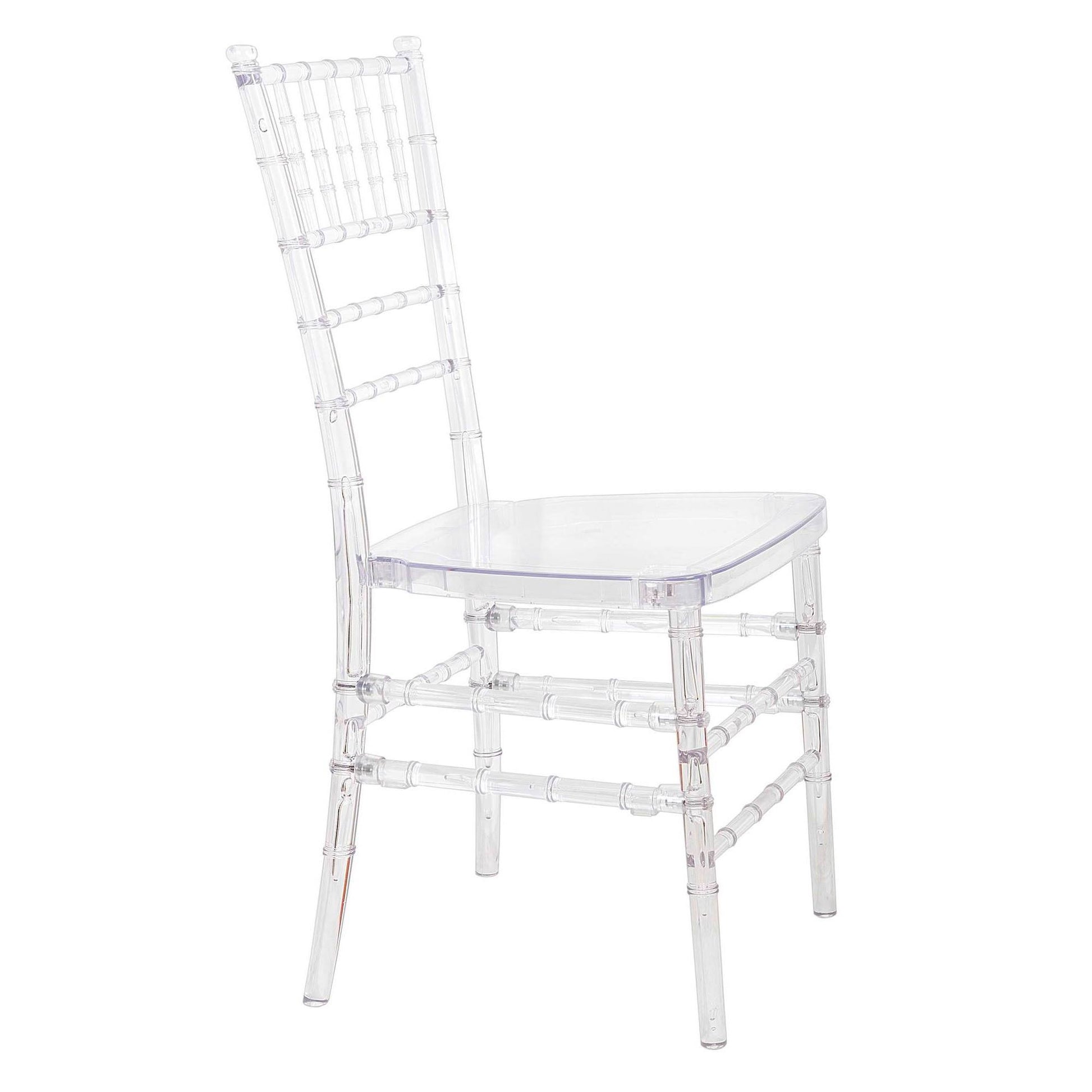 Well Home - Silla 'pretty' De Plástico 40x41x91cm Estilo Clásico Y Elegante