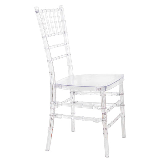 Well Home - Silla 'pretty' De Plástico 40x41x91cm Estilo Clásico Y Elegante