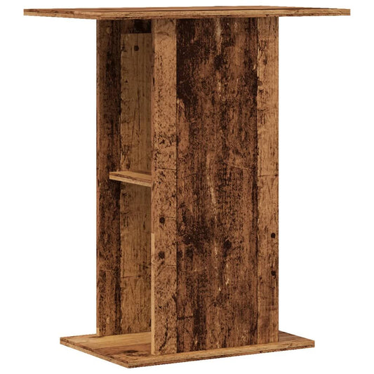 Vidaxl Soporte Para Acuario Madera Ingeniería Envejecida 36x75x72,5 Cm_0