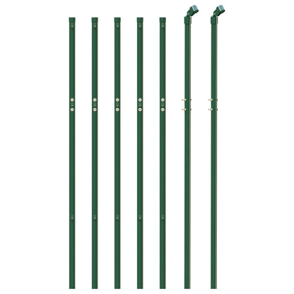Cerca De Alambre De Acero Galvanizado Verde 0,8x10 M / Vetonek_3