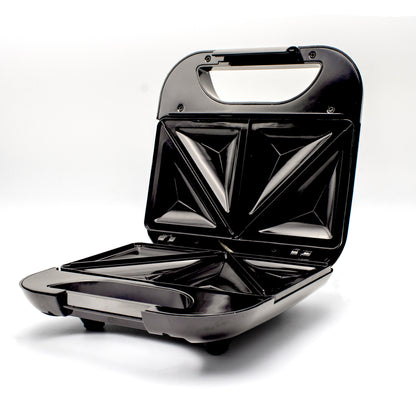 Sandwichera, 2 Sandwiches, Placas Antiadherentes, Tostado Perfecto, Acero Inoxidable, Compacta Mpm Mop-19m 750w