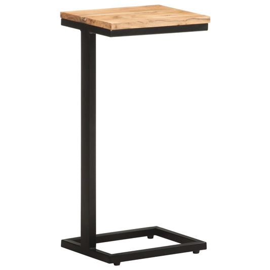 Mesitas Auxiliares 2 Uds Madera Mango Maciza 31,5x24,5x64,5 Cm_0