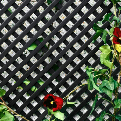 Pack Instalación Celosía Pvc 18 Mm + 3 Perfiles Antracita 0.8x1.15 M_5